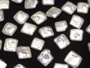 [Video]Fresh Water Pearl AA++ Loose stone Square 10-12mm White 5pcs