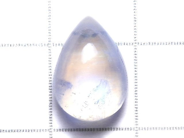 [Video][One of a kind] High Quality Rainbow Moonstone AAA Cabochon 1pc NO.60