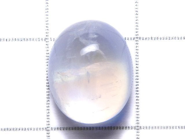 [Video][One of a kind] High Quality Rainbow Moonstone AAA Cabochon 1pc NO.64