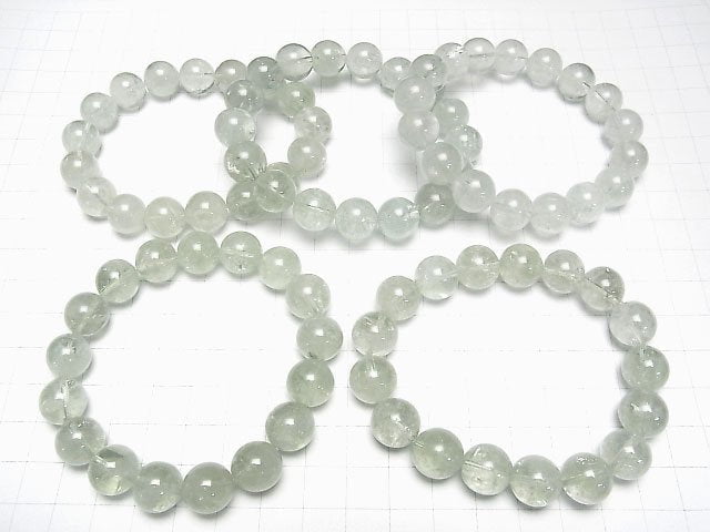 [Video] Green Amethyst AA++ Round 12mm Bracelet