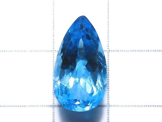 [Video][One of a kind] High Quality Swiss Blue Topaz AAA Loose stone Faceted 1pc NO.17