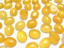 [Video] Yellow Chalcedony AAA Oval Cabochon 10x8mm 5pcs