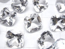 [Video] High Quality White Topaz AAA Loose Stone, Square Faceted, 10x10mm, 1pc