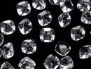 [Video] High Quality White Topaz AAA Loose Stone, Square Faceted, 10x10mm, 1pc