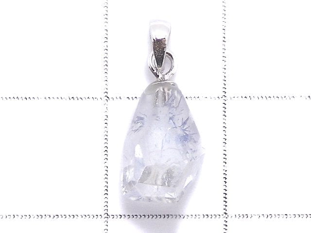 [Video][One of a kind] Dumortierite in Quartz AA++ Pendant Silver925 NO.1