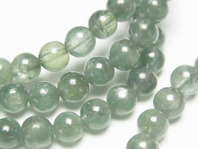 [Video] Green Kyanite AAA- Round 6mm [Dark color] Bracelet