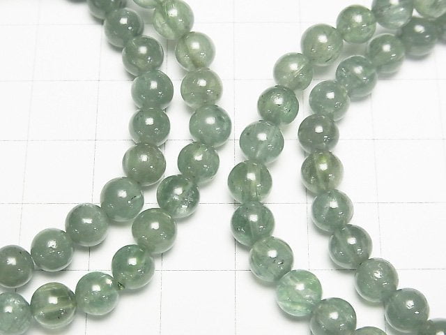 [Video] Green Kyanite AAA- Round 6mm [Dark color] Bracelet