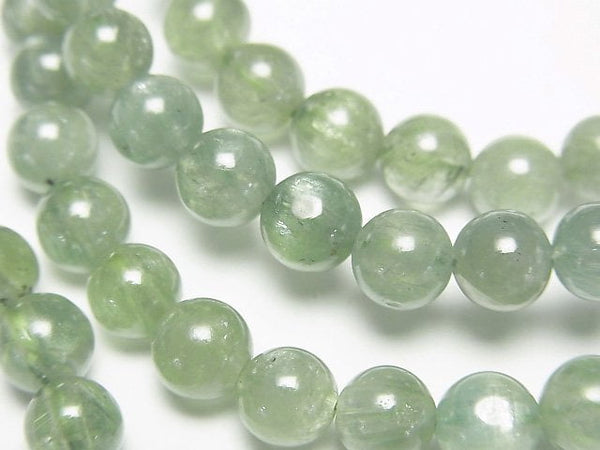 [Video] Green Kyanite AAA- Round 6mm [Medium color] Bracelet