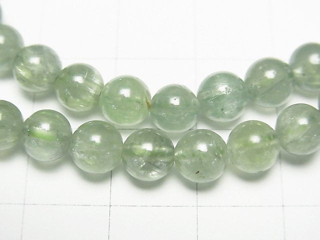 [Video] Green Kyanite AAA- Round 6mm [Medium color] Bracelet