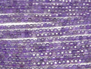 [Video]High Quality! Amethyst AA++ Cube Shape 3x3x3mm 1strand beads (aprx.15inch/37cm)