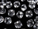[Video]High Quality White Topaz AAA Loose stone Square Faceted (Checker Cut) 8x8mm 3pcs