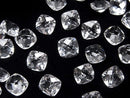 [Video]High Quality White Topaz AAA Loose stone Square Faceted (Checker Cut) 8x8mm 3pcs