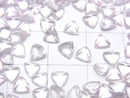 [Video]High Quality Rose Quartz AAA Loose stone Triangle Faceted 4x4mm 10pcs