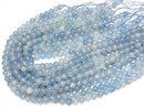 [Video] Natural Blue Calcite AA+ Round 8mm half or 1strand beads (aprx.15inch/36cm)