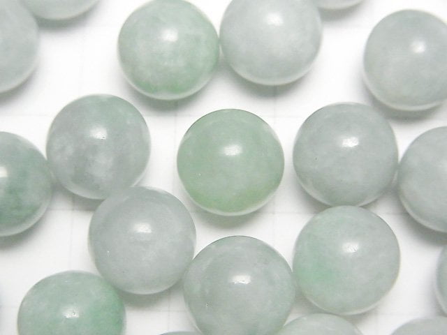 [Video] Burmese Jadeite AA++ Sphere, Round 10mm 5pcs