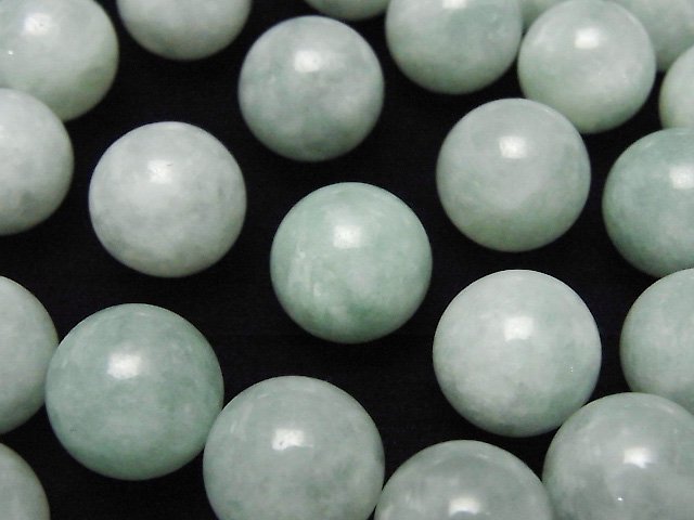 [Video] Burmese Jadeite AA++ Sphere, Round 12mm 3pcs