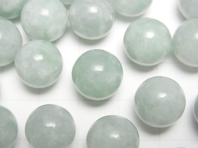 [Video] Burmese Jadeite AA++ Sphere, Round 12mm 3pcs