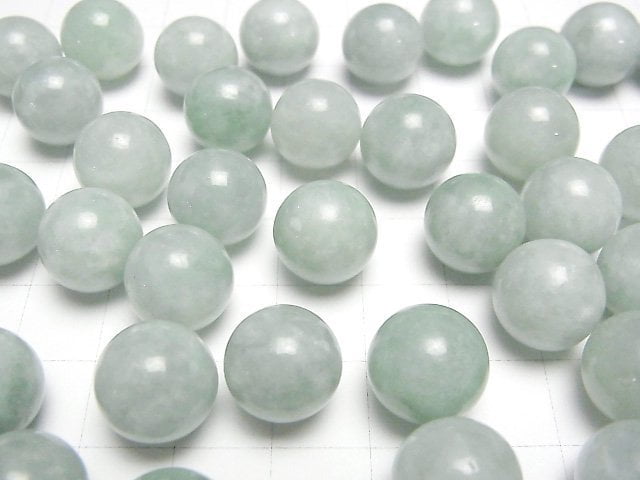 [Video] Burmese Jadeite AA++ Sphere, Round 12mm 3pcs