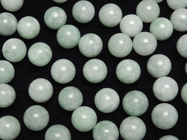 [Video] Burmese Jadeite AA++ Sphere, Round 12mm 3pcs