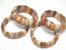 [Video]Fossil Coral 2 Hole Oval 20x10x8mm Bracelet
