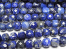 [Video]High Quality! Lapislazuli AA Cube Shape 6x6x6mm half or 1strand beads (aprx.15inch/37cm)