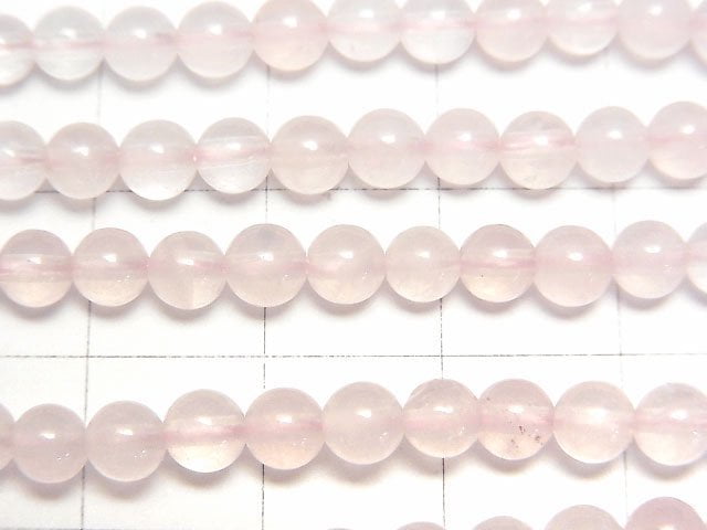 [Video]Rose Quartz AA++ Round 4mm 1strand beads (aprx.15inch/36cm)