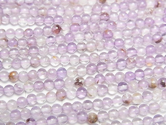 [Video] Garden Amethyst AA++ Round 3mm 1strand beads (aprx.15inch/37cm)