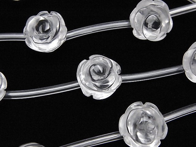 [Video] Crystal AAA Rose 12mm half or 1strand beads (aprx.13inch/31cm)