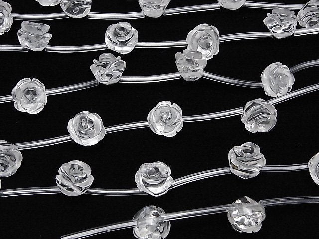 [Video] Crystal AAA Rose 12mm half or 1strand beads (aprx.13inch/31cm)