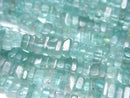 [Video]High Quality Apatite AAA- Square Rondelle (Disc) 1strand beads (aprx.15inch/38cm)