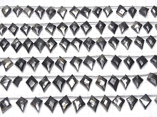 [Video] Matrix Pyrite Transformation Diamond Shape 1strand (17pcs)