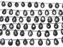 [Video] Matrix Pyrite Pear Shape Faceted Briolette 1strand (13pcs)