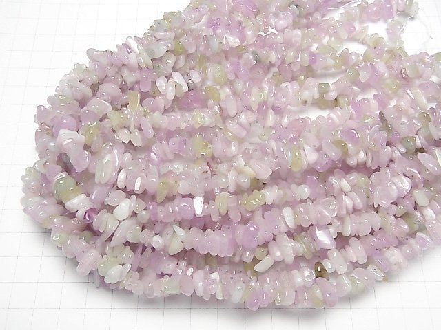 [Video]Kunzite AA+ Chips (Small Nugget) 1strand beads (aprx.15inch/36cm)