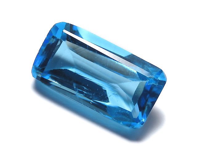 [Video][One of a kind] High Quality Swiss Blue Topaz AAA Loose stone Faceted 1pc NO.24