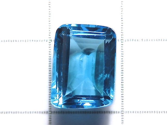 [Video][One of a kind] High Quality Swiss Blue Topaz AAA Loose stone Faceted 1pc NO.26