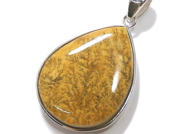 [Video][One of a kind] Dendrite Jasper Pendant Silver925 NO.22