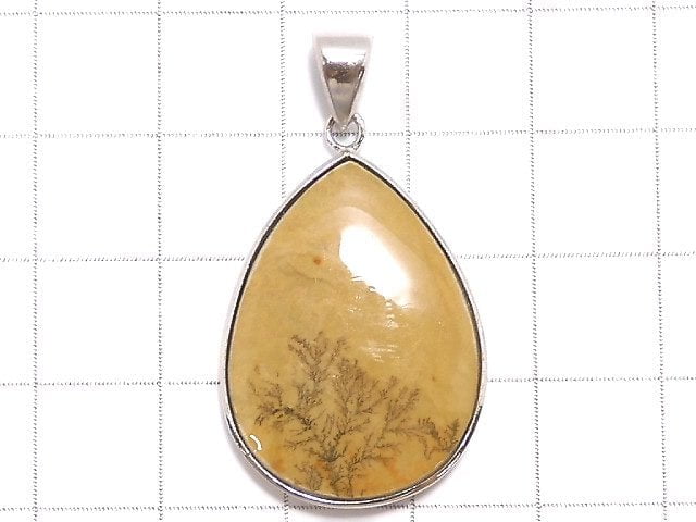 [Video][One of a kind] Dendrite Jasper Pendant Silver925 NO.23