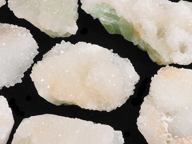 [Video][One of a kind] Fluorite x Quartz Cluster 12pcs Set NO.2