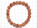 [Video][One of a kind] Sunstone AA++ Round 9.5mm Bracelet NO.9