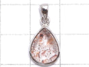 [Video][One of a kind] High Quality Lepidocrocite in Quartz AAA Pendant Silver925 NO.102