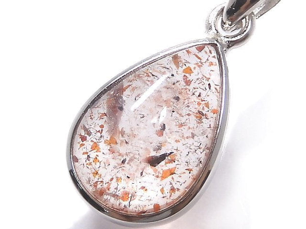 [Video][One of a kind] High Quality Lepidocrocite in Quartz AAA Pendant Silver925 NO.104