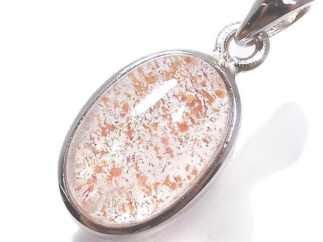 [Video][One of a kind] High Quality Lepidocrocite in Quartz AAA Pendant Silver925 NO.105