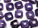[Video]Charoite AA++ Square Cabochon 10x10mm 1pc
