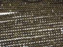 [Video] Golden Obsidian AAA Round 2.5mm 1strand beads (aprx.15inch/38cm)
