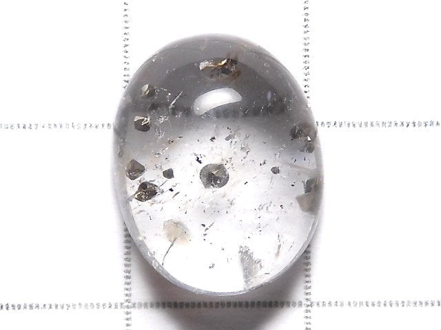 [Video][One of a kind] Pyrite in Quartz Loose stone 1pc NO.38