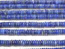 [Video] Lapislazuli AA+ Rondelle 6x6x2mm half or 1strand beads (aprx.15inch/36cm)