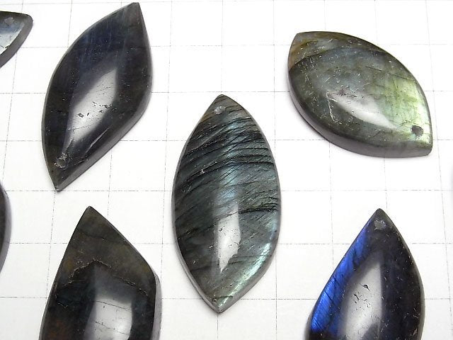 [Video]Labradorite AAA- Marquise Size Mix 3pcs