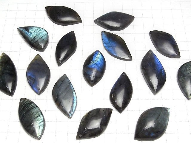 [Video]Labradorite AAA- Marquise Size Mix 3pcs