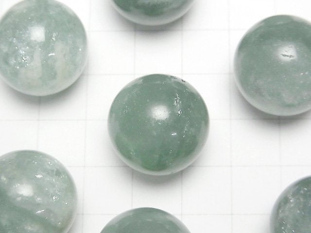 [Video] Mint Green Mica AA++ Sphere, Round 20mm 1pc