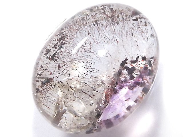 [Video][One of a kind] High Quality Elestial Quartz AAA- Cabochon 1pc NO.211